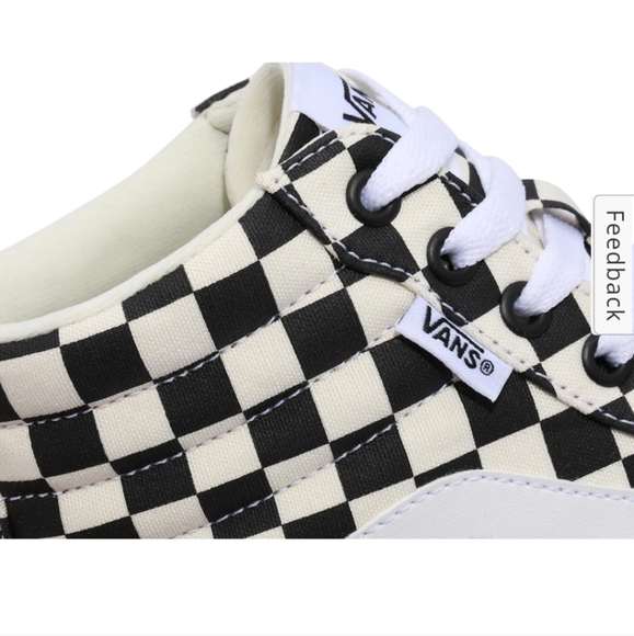 NEW Vans Filmore Hi Checkerboard Black/ Marshmallow- Multi Sizes - Picture 12 of 16